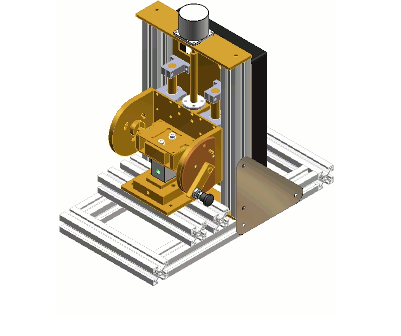 <b>Heat Bonding Station</b> - Typical example of a semi-automatic production machine