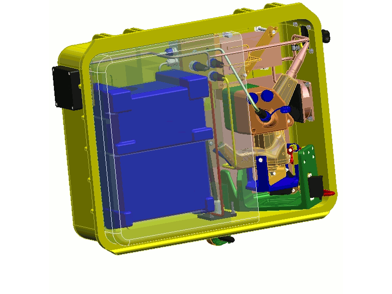 <b>Remote Controlled Mechatronics</b> - Interface for a camera on a bomb disposal robot