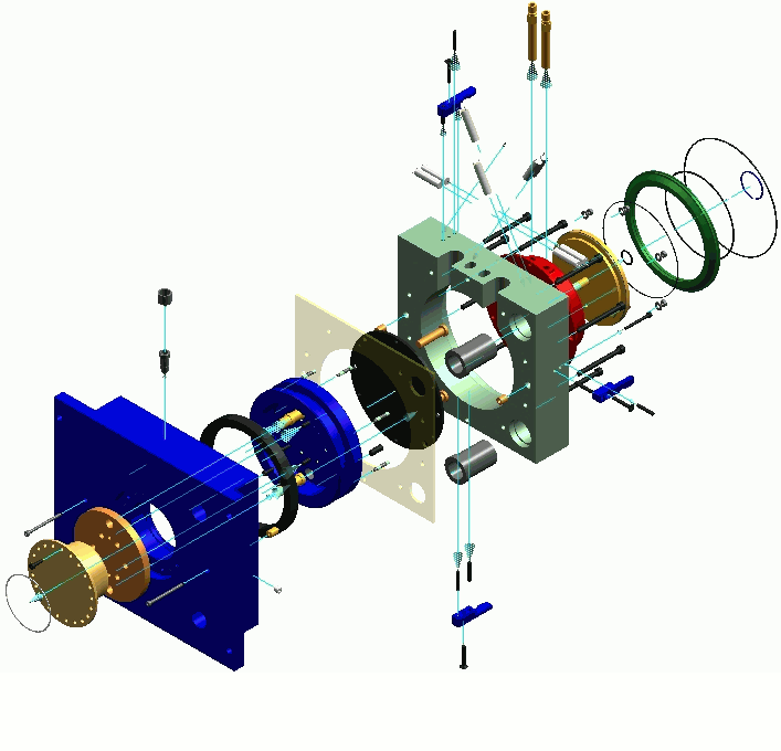 <b>Injection Moulding</b> - An assembly of parts for an injection moulding tool